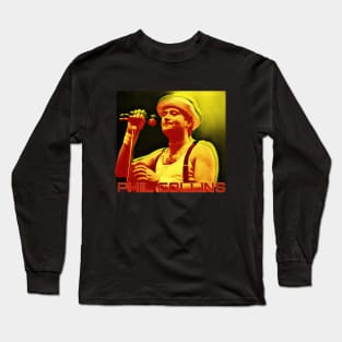 phil collins vintage style Long Sleeve T-Shirt